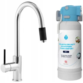    Filtrirni sistem Dafi Flow Comfort D1 + tropotna pipa Kyoto Chrome
