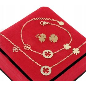 ZLATI KOMPLET DETELJICA TRIO, KIRURŠKO JEKLO 316L