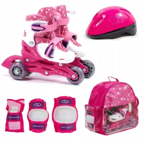 ROLERI SMJ SPORT COMBO SET BS901P 2v1 PINK