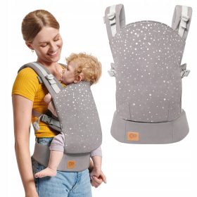   Ergonomska nosilka za dojenčke Kinderkraft NINO Confetti Grey