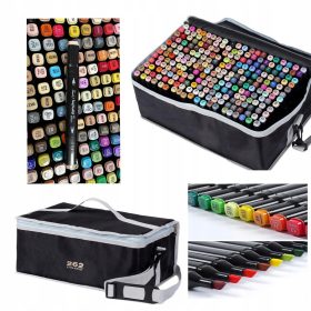 Markerji za alkoholno risanje PRO 262 + torba in stojalo