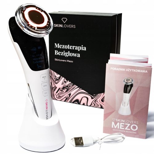 SkinLovers Mezo aparat za mezoterapijo brez igel 5v1 BONUS | DARILO