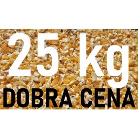   Grobo mleta koruza za kokoši nesnice VELIKI RUMENJAKI Rolnika 25 kg