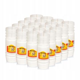 14 cm MATTRA Light 50h L2 parafinski vložki (20 kos)