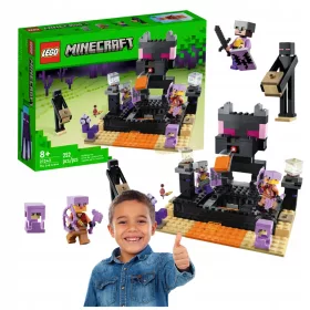   LEGO Minecraft Arena Endu Enderman Smok Kresu Zestaw Klocki LEGO Kres 252EL