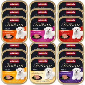   Animonda Vom Feinsten Odrasla Mokra Hrana za Pse MIX OKUSOV - 18 x 150g