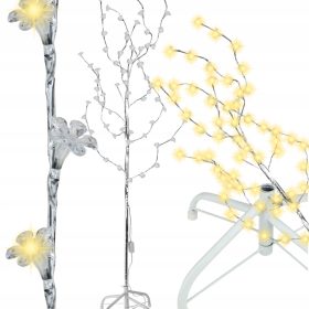 JELKA, OKRASNA LUČKA Z LED SVETLOM