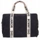 Torba za mamice Childhome Mommy Bag Signature Črna