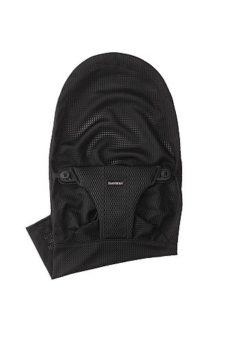 BABYBJORN - prevleka za ležalnik Bliss Black, Mesh