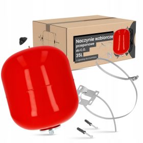   Centralna ekspanzijska posoda 35L za membranski rezervoar s trakom za montažo