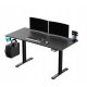 Ultradesk LEVEL V2 igralna miza 140 cm Črna Električno nastavljiva
