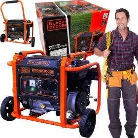 Prenosni enofazni generator Black&Decker 3000 W bencin