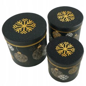 Božični cvetlični flowerboxi 3 kos