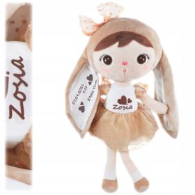 Metoo Zajček punčka iz blaga 48 cm