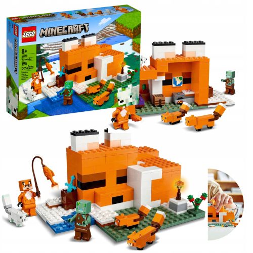 LEGO MINECRAFT DOMAČIŠČE LISIC