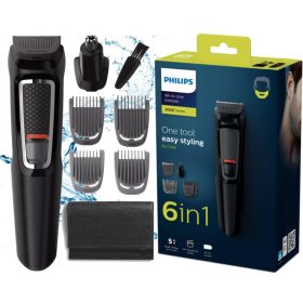   PHILIPS Multigroom Brivnik za nego brade, nosu, oblikovanje dlačic + etui