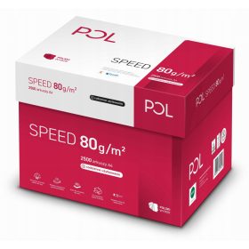 Pisarniški papir PolSpeed Plus, format A4, 80g, 500 listov