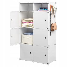   Slovenian Name: MAXXLLC modularna garderobna omara s policami, bela, 125 x 74 x 47 cm

SEO-Optimized Description: 
Ta modularna garderobna omara je idealna za vašo spalnico, garderobo ali otroško sobo