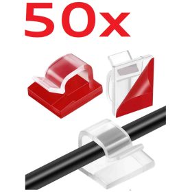   3M univerzalni klipsi za organizacijo kablov - komplet 50 kosov