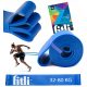 FITLI Power Band Latex Resistance Exercise Band Blue Strong 32-80kg