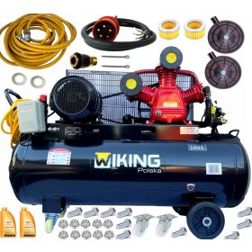 Oljni kompresor Wiking Polska W-0.9/12.5 200L 200 l 12.5 bar