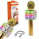 Mikrofon za karaoke za otroke z ECHO Manta Bluetooth LED zvočnikom