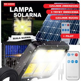 Ulična svetilka Solarna Red Garden 120 W 6000 lm