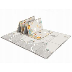   MATA ZA OTROKE DVOSTRANSKA IZ PENE XPE 200x180cm ŽIVALI GORE