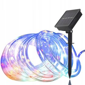   Svetlobni trak za zunanjo uporabo 300 LED lučk SOLARNA GIRLANDA BOŽIČNE LUČKE MULTI 32m