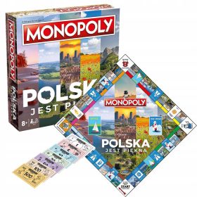   Monopolijska družabna igra Winning Moves Polska je čudovita