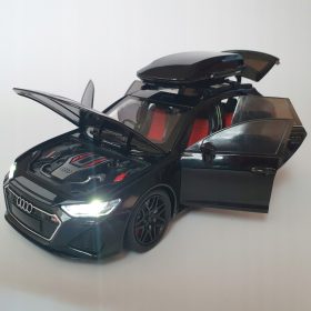 Avtomobil Audi RS6 C8 Model 1:24 LED Zvok Odpiranja Vrat