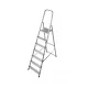 Krause lestev 3,45 m aluminij 1 x 7 do 150 kg