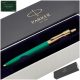 ELEGANTNI ZLATI PARKER NAVY BLUE KROGILNI KONČNIK 24 KARAT + DARILNI BON