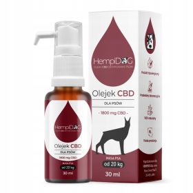 CBD olje za velike pse nad 20 kg + GRATIS