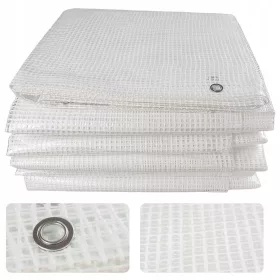   Plandeka 3mx3m 100g/m² - Mrozoodporna in Vodoodporna, Transparentna, PE Polietylen
