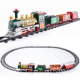 Električni dirkalni vlak z lokomotivo