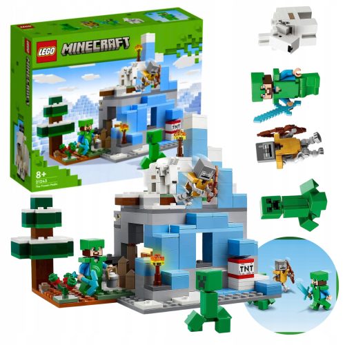 LEGO MINECRAFT SNEŽENI VRHOVI ZA OTROKE