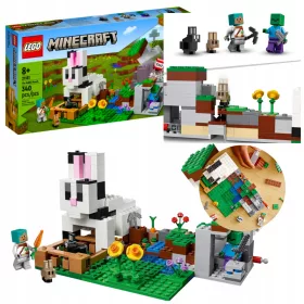 LEGO MINECRAFT KRÓLICZA FARMA ZAJČKI