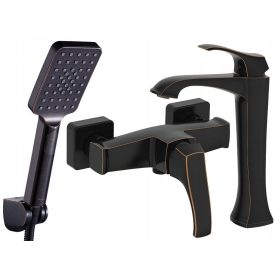 Antiga Črna Valvex Pipa za Tuš + 2 Druga Izdelka