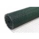 SIATKA ZA VZGOJO IZOLA Zelena PVC VOLJERICA 0,9 mm 13x13 mm - 1m x 25MB