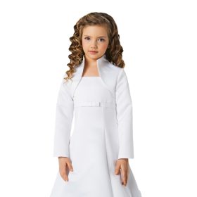 Bolero za obhajilo iz satena, velikost 140