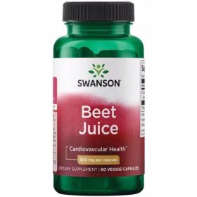   Ekološki sok iz pese v kapsulah, Swanson, 500 mg, 60 vegetarijanskih kapsul