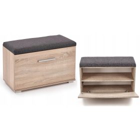   Elegantna omarica za čevlje s sedežem Sonoma Lima ST-2 70x45x32 cm