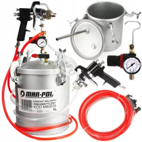 PNEVMATSKI AGREGAT ZA BARVANJE 8L S PIŠTOLJO ZA BARVANJE