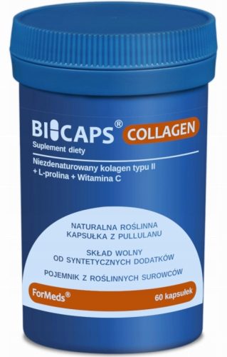 Regeneracijski kompleks - BiCaps Kolagen s Vitaminom C, 60 kapsul