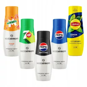 SodaStream mešani sirup set 440 ml 5 kosov