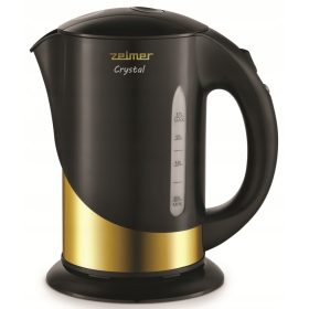   Zelmer ZCK7630 Crystal Gold Električni Grelnik Vode 1,7 l 2200 W Črn
