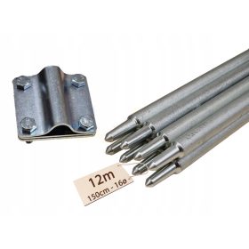 ZEMELJSKI SISTEM ZLOŽLJIVEGA STRELOVANJA PV 6x1,5M 9M