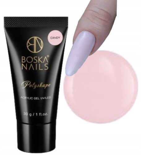 Boska Nails Akrilni Gel Polyshape 30g Candy Do Dual Form