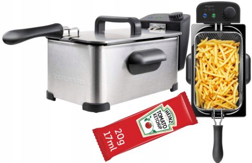Električna friteza Taurus FRY 3 2000 W 3L + GRATIS KEČAP HEINZ